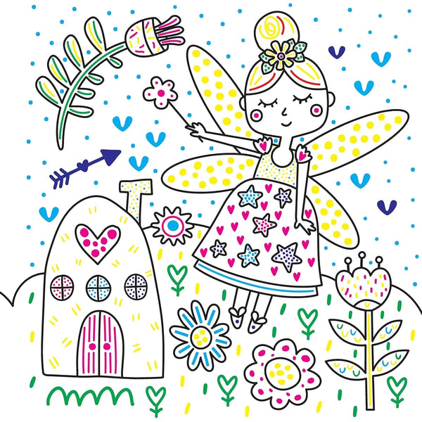 Paint Magic with Water - Fairies and Friends