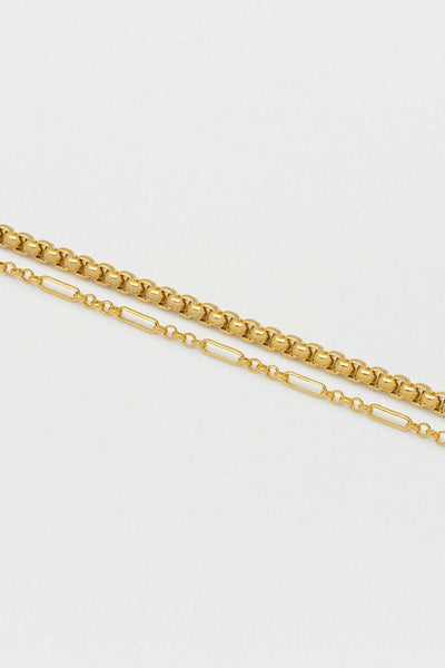 Double Layer Rope Chain Bracelet