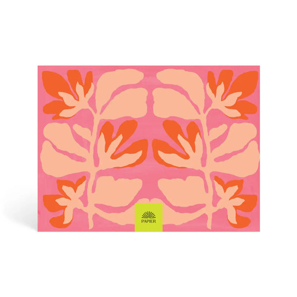 Bright Florals Weekly Desk Planner