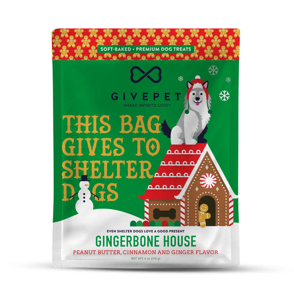 Gingerbone House Holiday Dog Treats