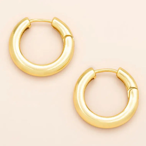 Medium Stellar Hoop - Gold Vermeil