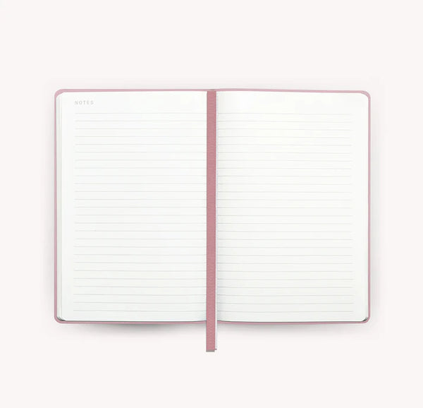 A5 Vegan Leather Notebook - Woodrose