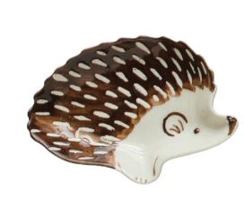 Hand-Painted Stoneware - Hedgehog