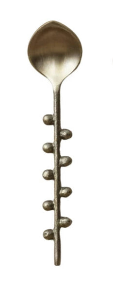Brass Hobnail Spoon - 1