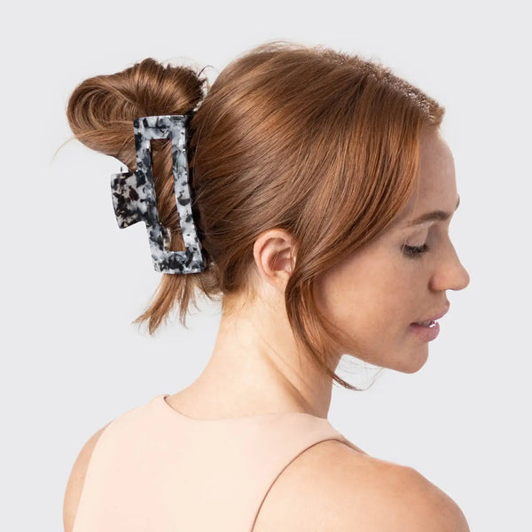 Jumbo Open Shape Claw Clip - Black