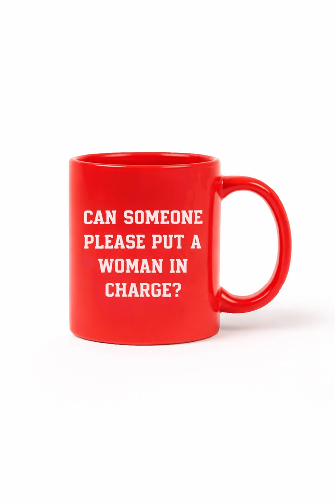 Woman in Charge Mug (CANNOT SHIP)