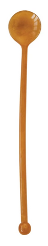 Resin Cocktail Spoon - Orange