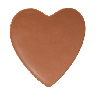 Stoneware Heart Shaped Dish - Orange