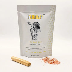 Palo Santo & Oud Bath Salt Soak - 9oz Single Use