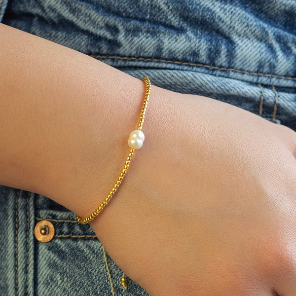 Intentions Bracelet - Pearl