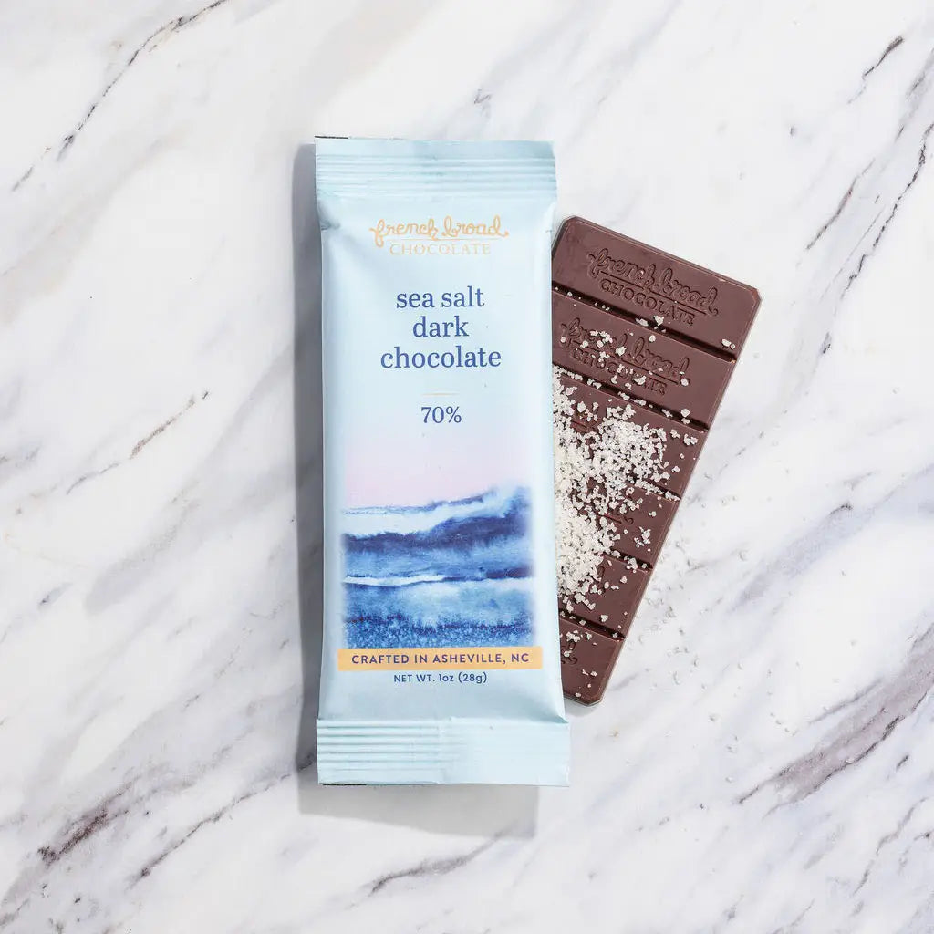 Sea Salt Chocolate Bar 70% - 1 oz