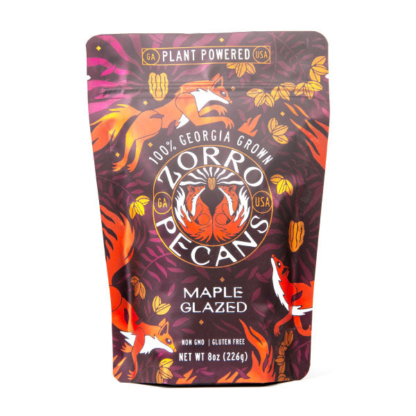 Maple Glazed Pecans - 8oz