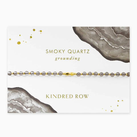 Healing Gemstone Stacking Bracelet - Smoky Quartz