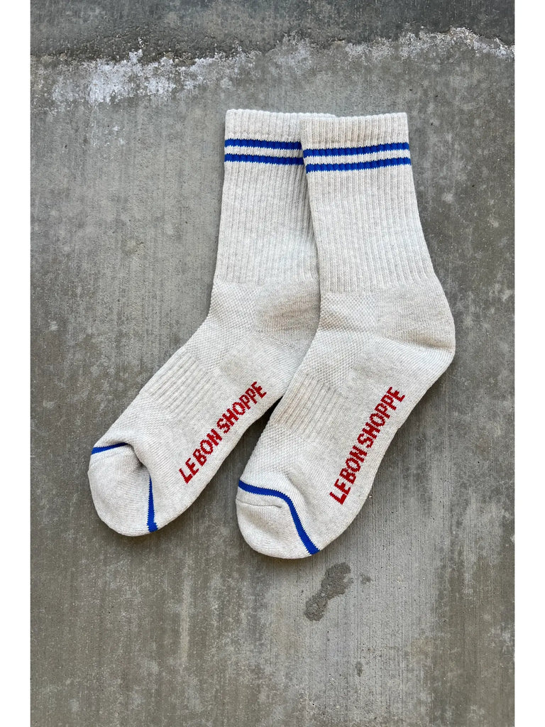 Boyfriend Socks - Ice