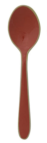 Enameled Stainless Steel Spoon - Red