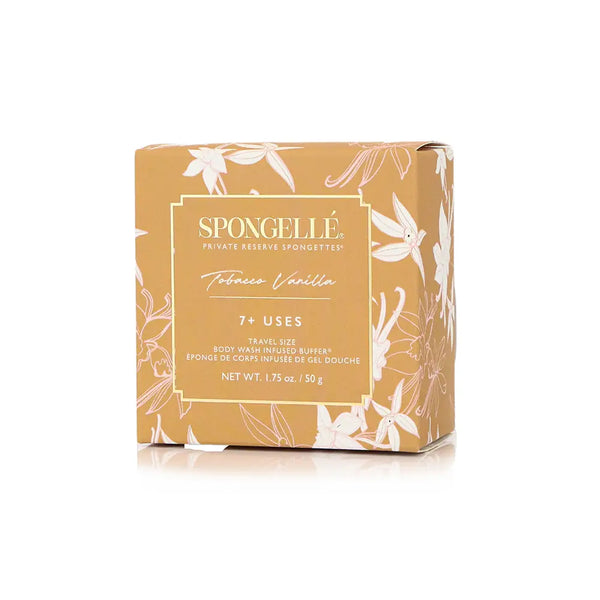 Spongelle Travel Body Buffer -- Tobacco Vanilla