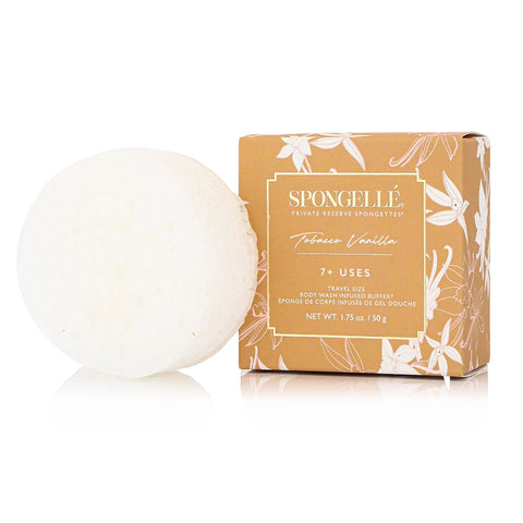 Spongelle Travel Body Buffer -- Tobacco Vanilla