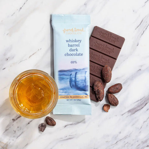 Whiskey Barrel with Smoked Salt Chocolate Bar 69% - 1 oz