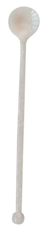 Resin Cocktail Spoon - White