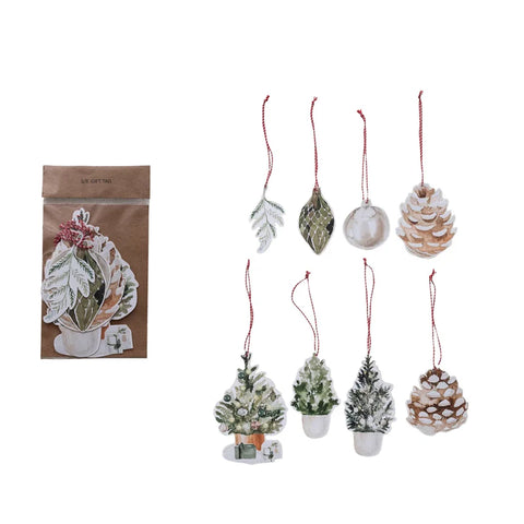 Paper Trees & Botanicals Gift Tags - Set of 8