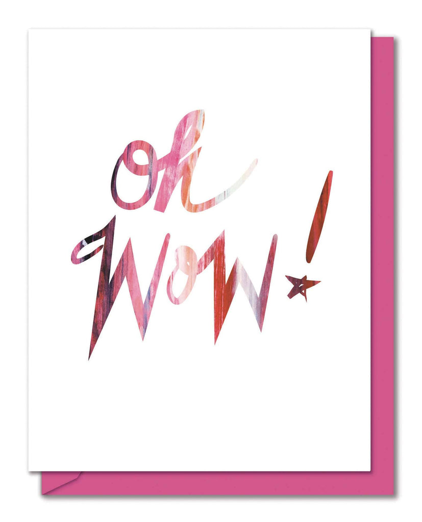 Oh Wow! Greeting Card