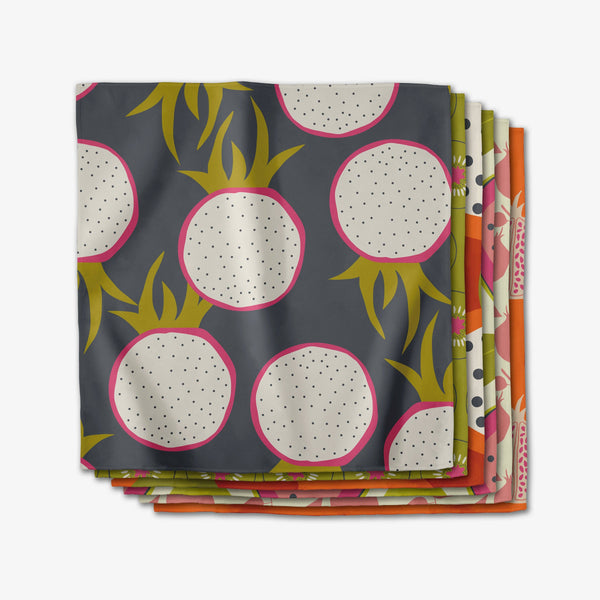 Tropical Fruit Dinner Napkin Set