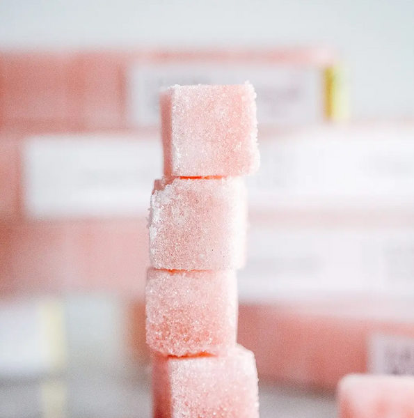 Grapefruit Luxe Sugar Cubes -- Mini