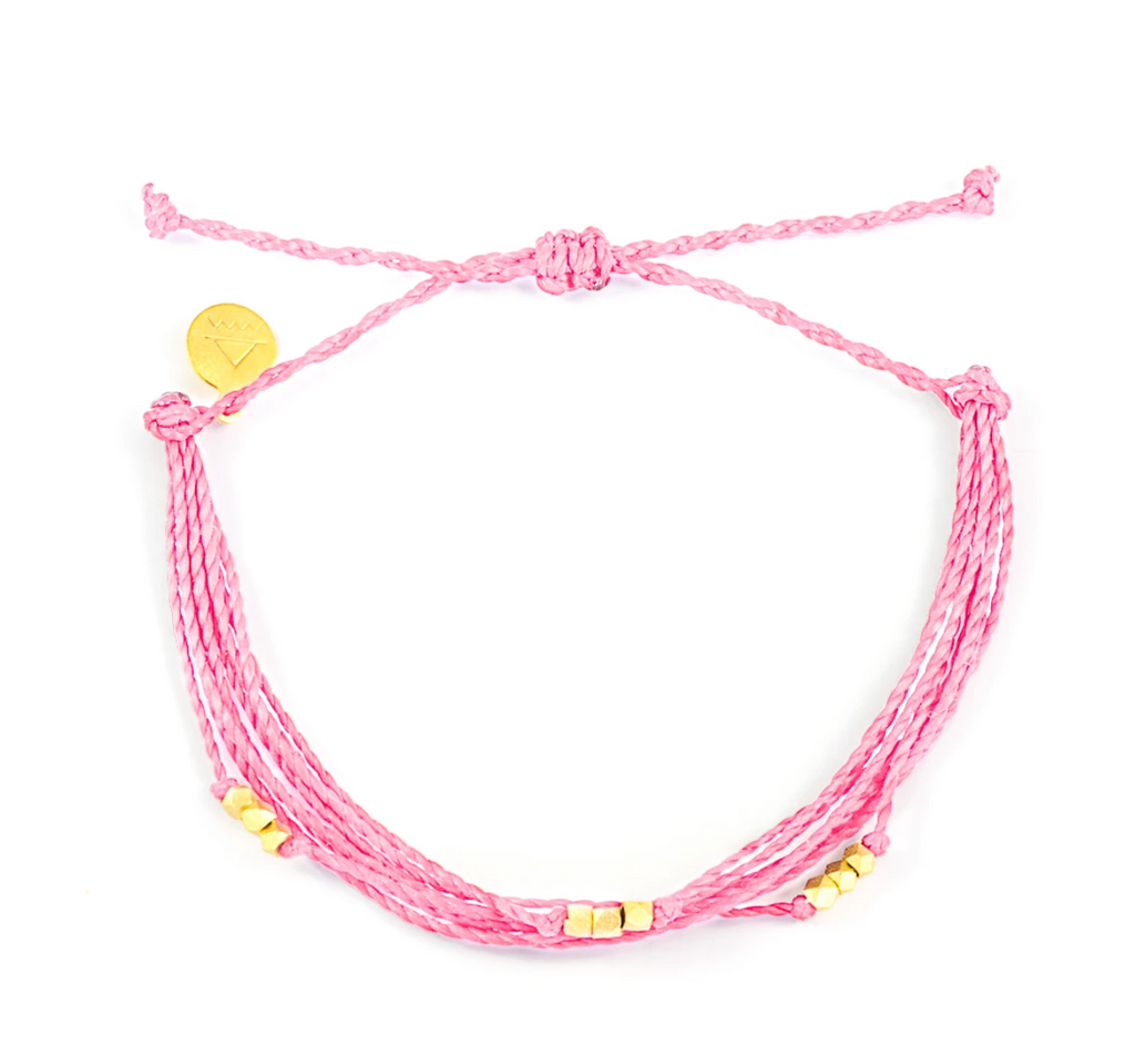 Macua Bracelets - Pink/Gold