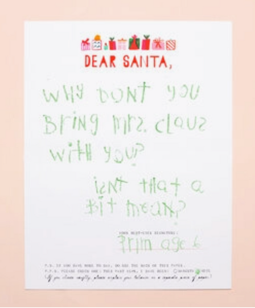 Santa Writes Back Kit