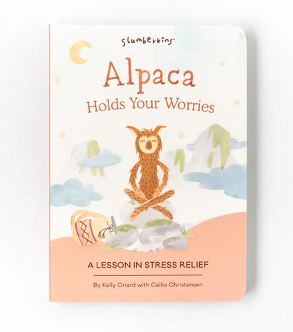 Alpaca Holds Your Worries: A Lesson in Stress Relief