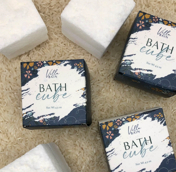 Happy Bath Cube