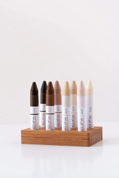 The Rounds -- Skin Tone Crayons Set