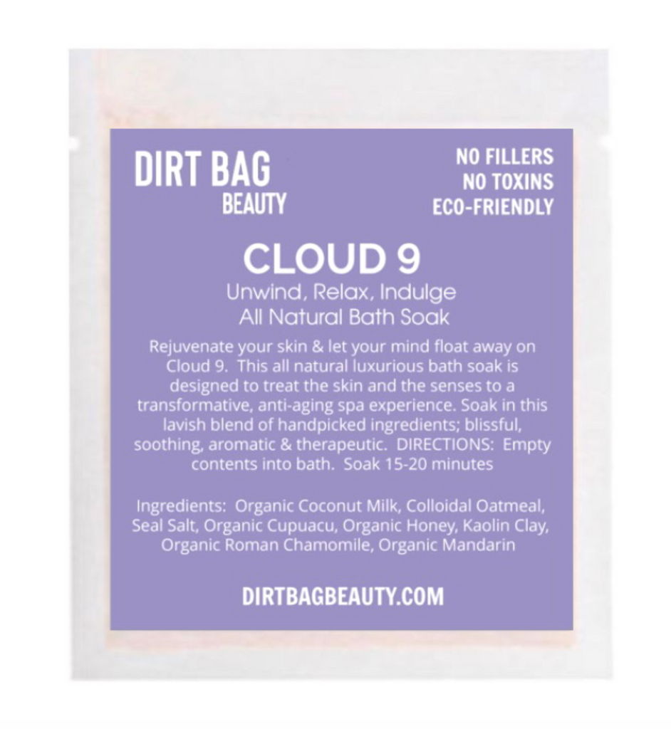 Cloud 9 Organic Bath Soak -- Single Use