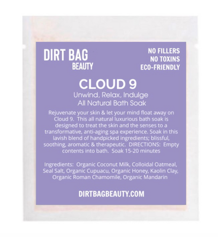 Cloud 9 Organic Bath Soak -- Single Use