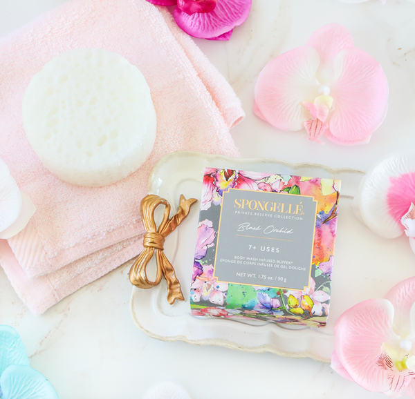 Spongelle Travel Body Buffer -- Black Orchid