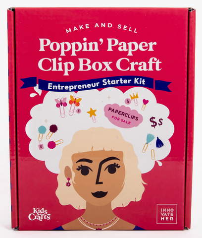 InnovateHER Poppin' Paperclips Craft Set