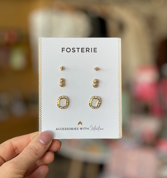 Essentials Stud Set (3 pack)