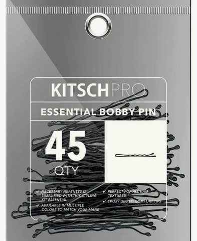 Essential Bobby Pins 45pc - Black