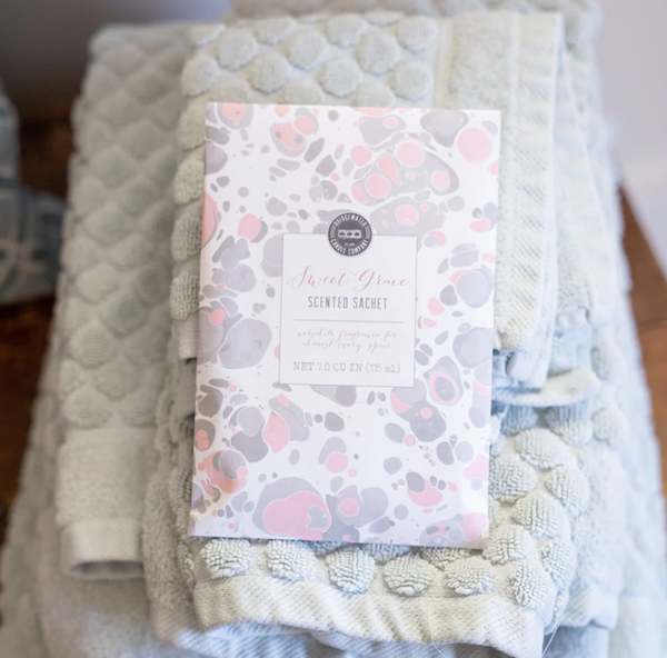 Flourish Signature Scent Sachet -- Bubble Pattern
