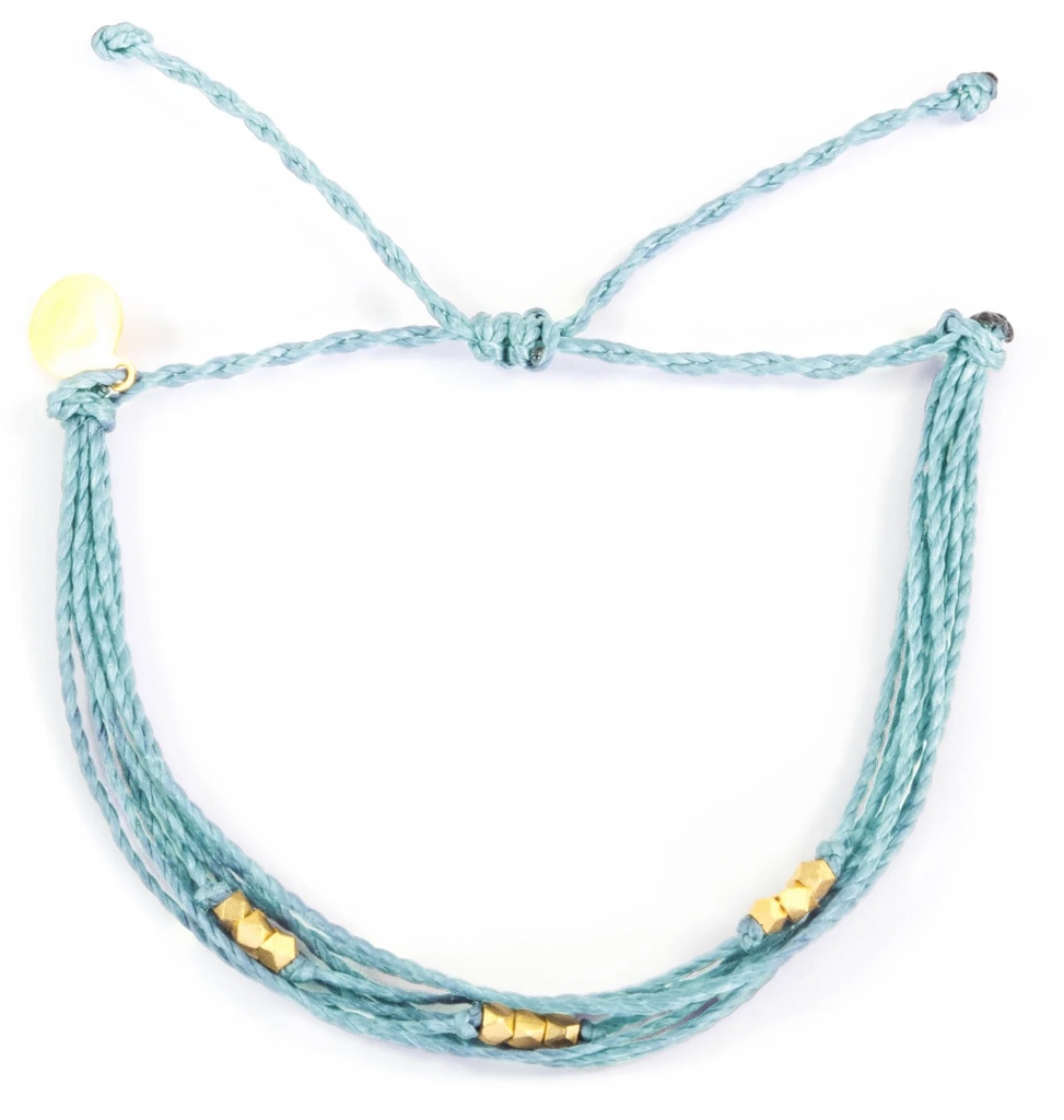 Macua Bracelets - Ocean/Gold