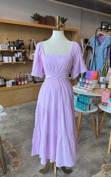 Geraldine Dress -- Lilac