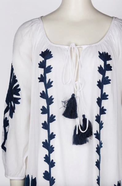 Elana Dress -- White