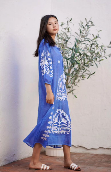 Alize Dress -- Royal Blue