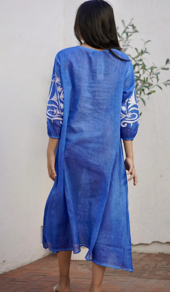 Alize Dress -- Royal Blue