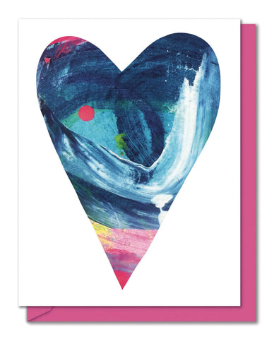Art Heart - Love, Friendship, Thank You, Everyday Card