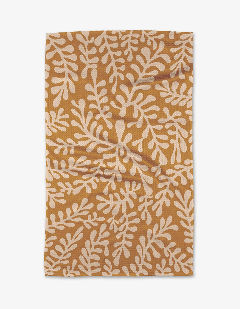 Golden Fall Tea Towel